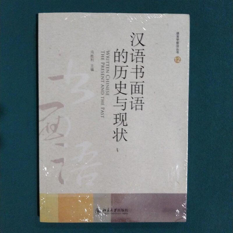 汉语书面语的历史与现状:语言学前沿丛书冯胜利北京大学出版社