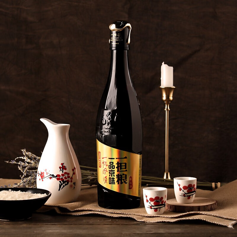 一担粮老北京二锅头 42度浓香型 幸运酒 480ml单支