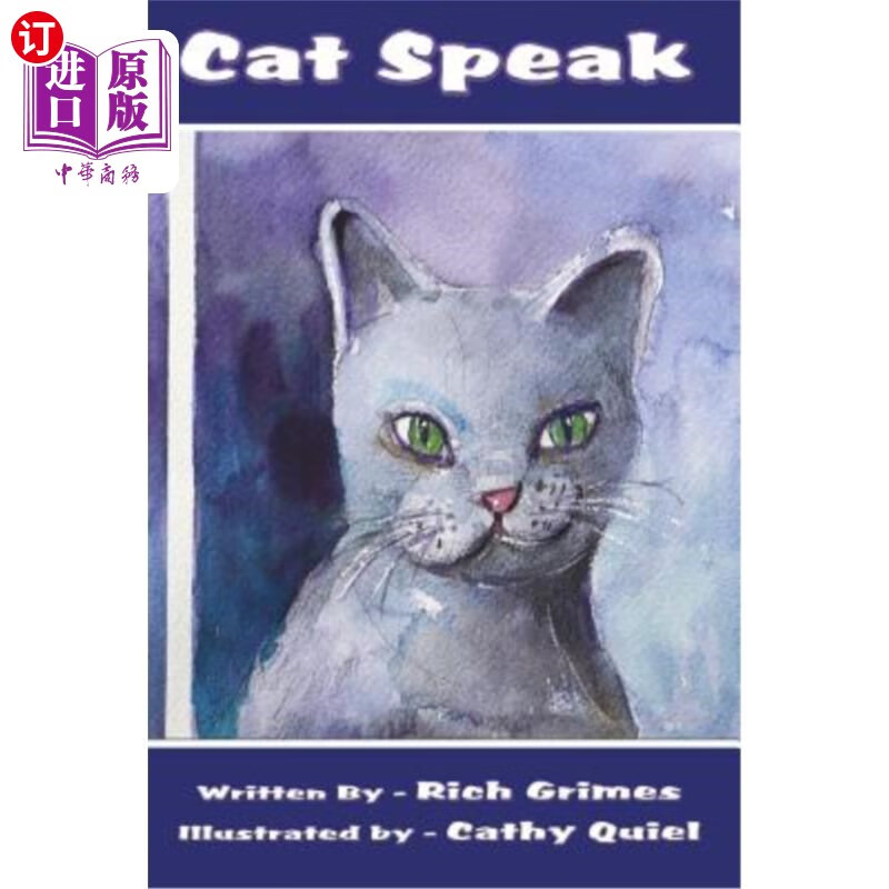 海外直订cat speak 猫说