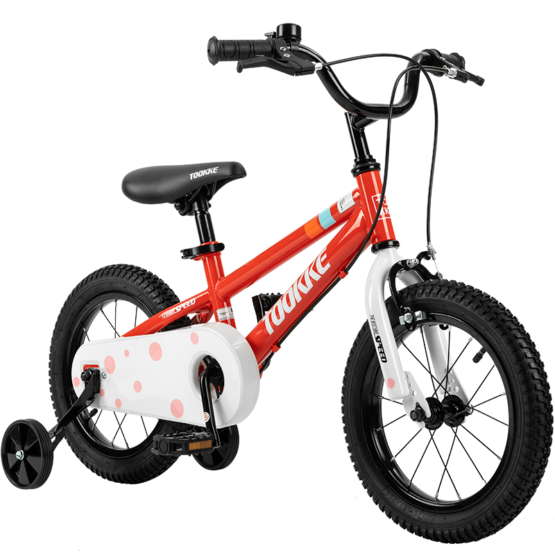 TOOKKE专业生产自行车，推荐儿童自行车男女童车14寸红KB54|在网上购物怎么查自行车历史价格的