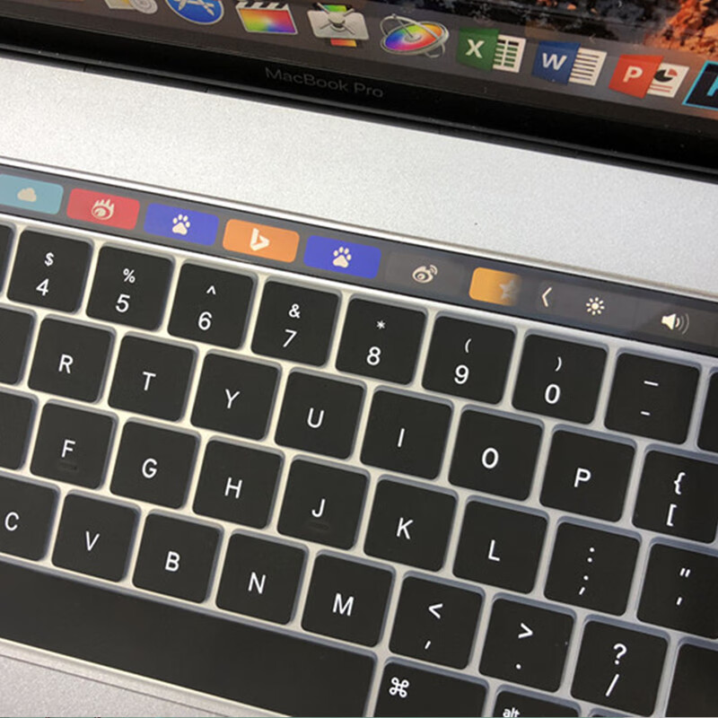 网懿苹果笔记本键盘膜13MacBookPro14 M1保护贴膜16英寸touchbar电脑周边配件 A2338丨A2251丨A2289丨A2141