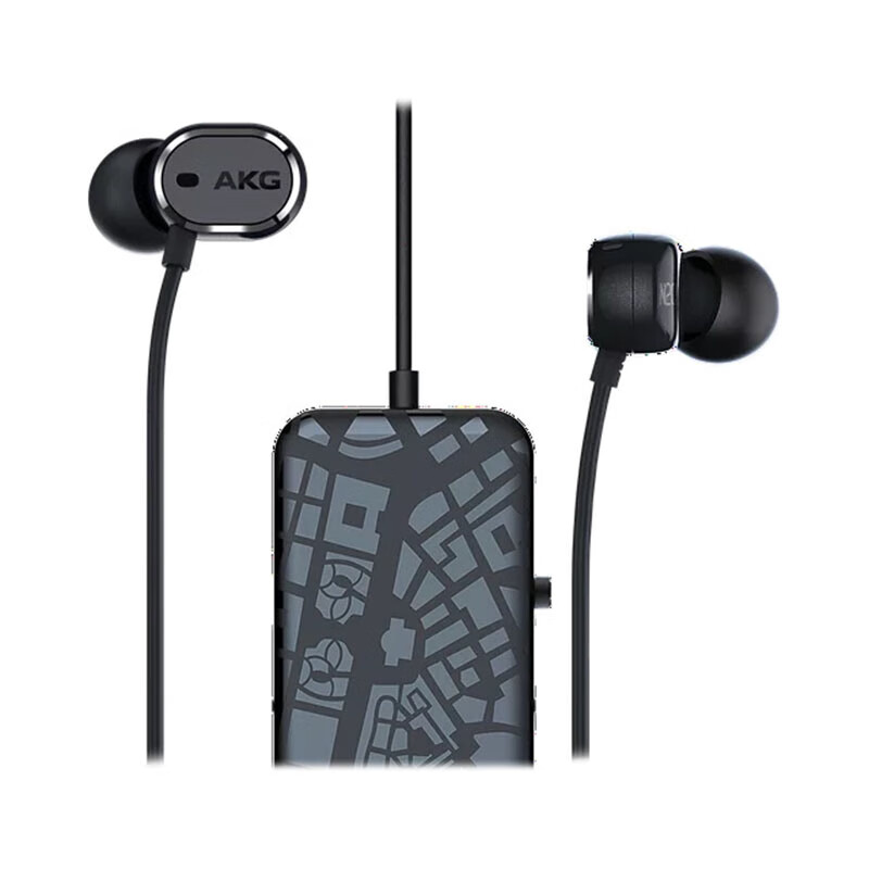 AKG 愛(ài)科技 N20 NC 入耳式主動(dòng)降噪有線耳機(jī) 帶麥克風(fēng)線控 hifi音樂(lè)耳機(jī) 旅行戶外 N20