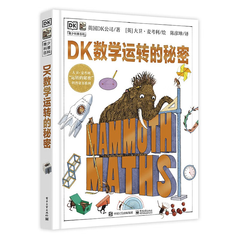 DK数学运转的秘密 DK科普百科 课外读物  7-14岁小猛犸童书