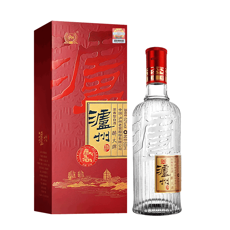 泸州老窖泸州酒醉大牌 52度浓香型白酒 纯粮自饮送礼酒 500ml高性价比高么？