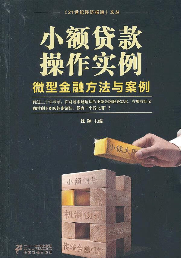 小额贷款操作实例:微型金融方法与案例