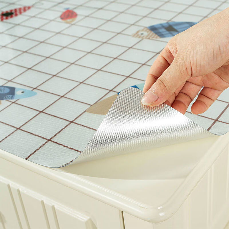 透明软玻璃防水防烫茶几餐桌布防油隔热塑料台布垫子加厚桌垫 小鱼1.