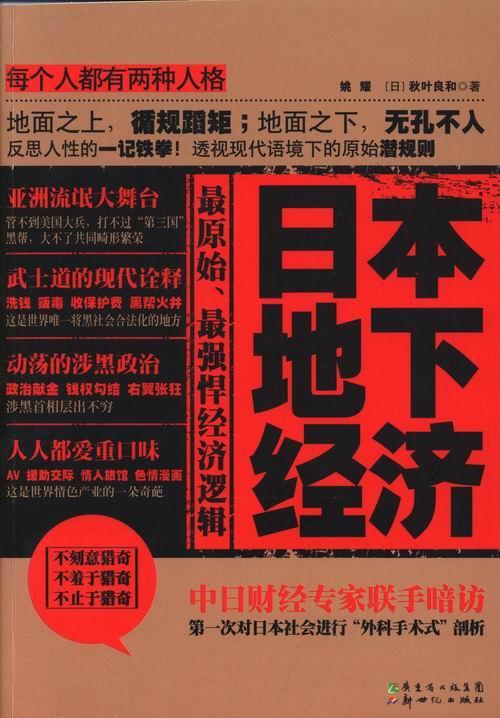 日本地下经济姚耀9787540551124 经济书籍