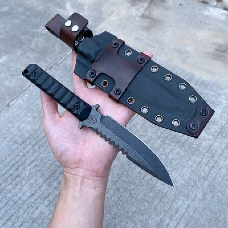 vassarette美国挺进者刀户外具进口钢实用型直野外求生露营刀高硬度直