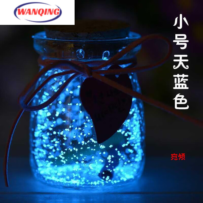 许愿瓶空瓶放星星的 玻璃空瓶子爱心形幸运星许愿装星星管的夜光小号