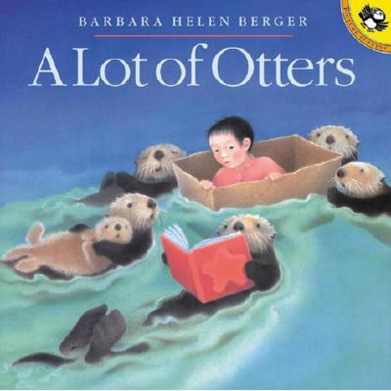 a lot of otters 英文原版