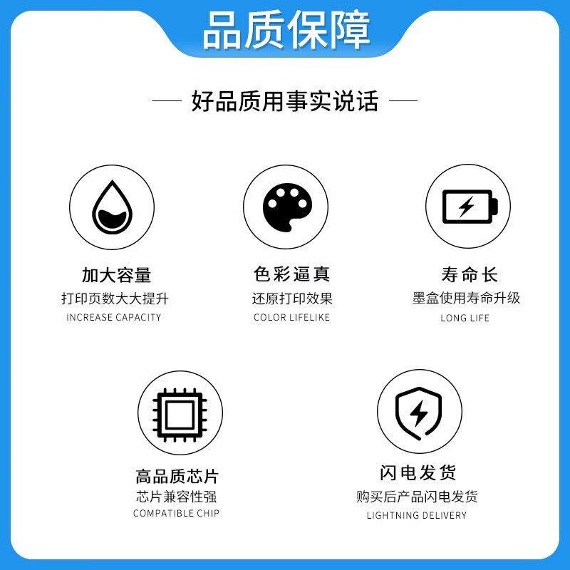 梦翔适用佳能TS708t TS708 TS9580 TS8280 TS9180 TS8380 TS6180 TS6280 8180 6380 TR8580喷墨打印机墨盒墨水闸 PGI-880/CLI-881墨盒【六色套装】