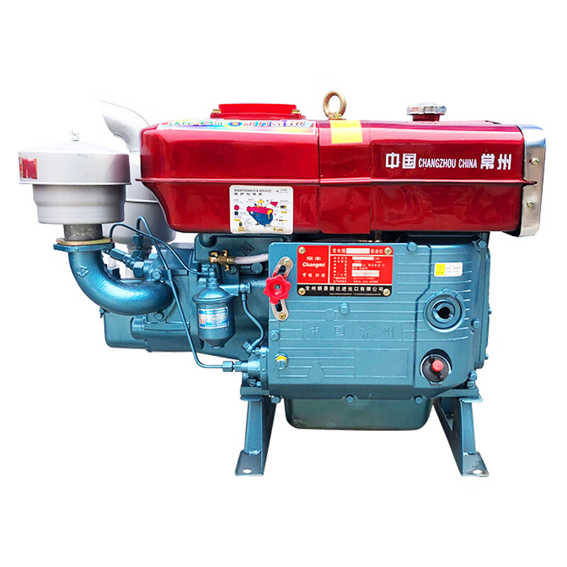 单缸小型zs195 zs1100 马力卧式船用发动机水冷柴油机 zs1130 30马力