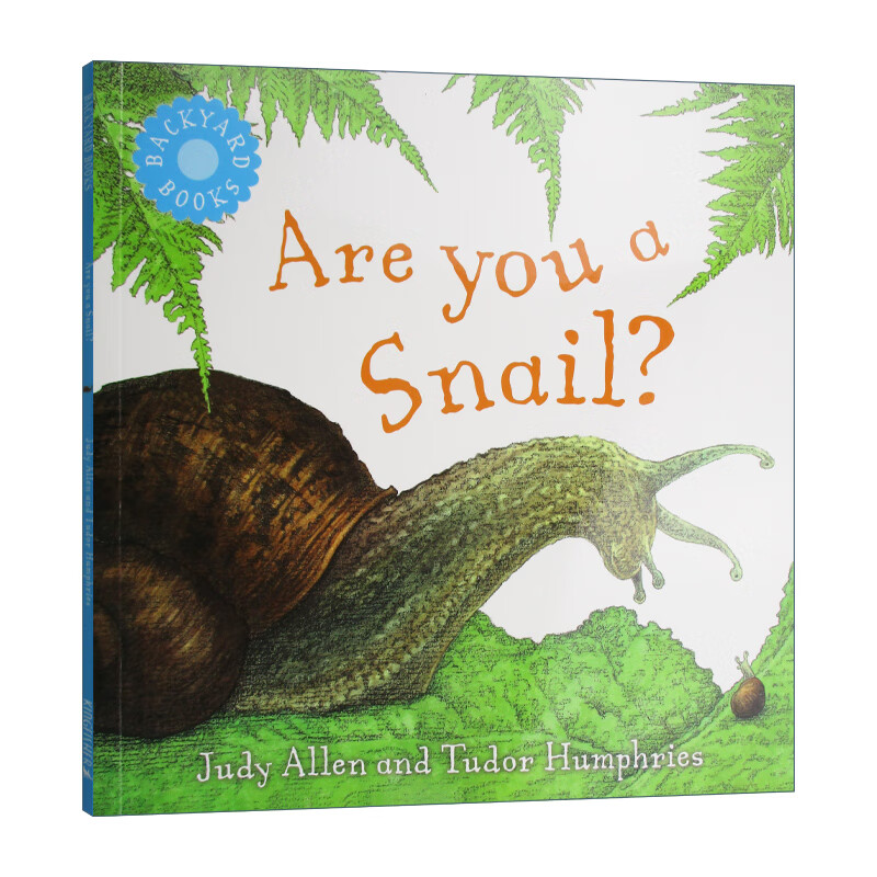 华研原版 are you a snail 你是一只蜗牛么 英文原版 英文版