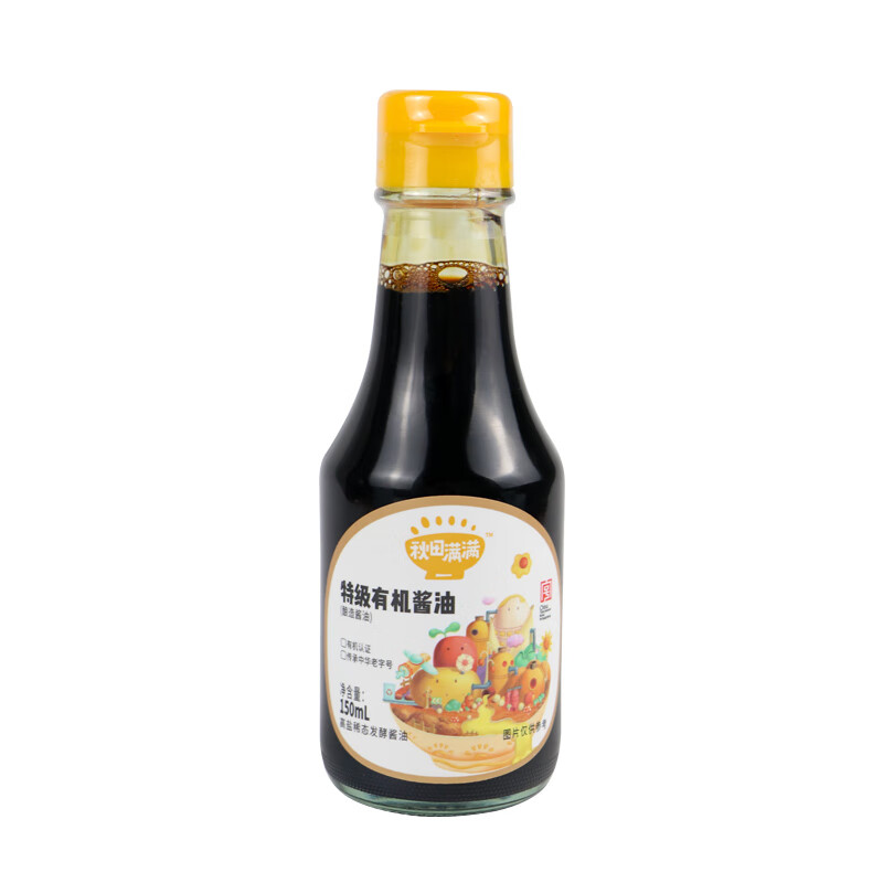 秋田满满秋田满满酱油拌饭添加调味料食谱无 【有机认证】特级有机