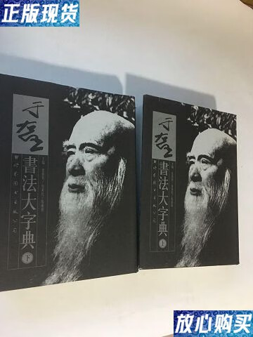 【二手9成新】于右任书法大字典(上下册) /夏铭智 世界图书出版西安