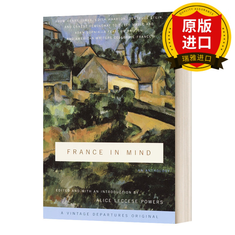france in mind an anthology 脑海中的法国 英文版 进口英语原版书籍