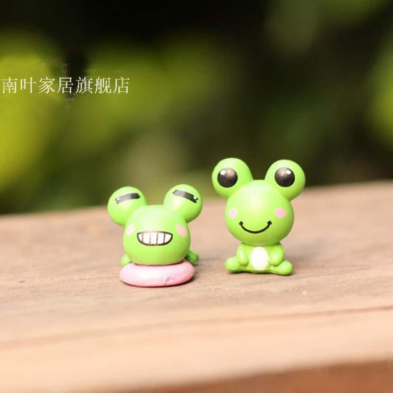 苔藓微景观公仔 装饰摆件 可爱小青蛙玩偶 多肉摆件