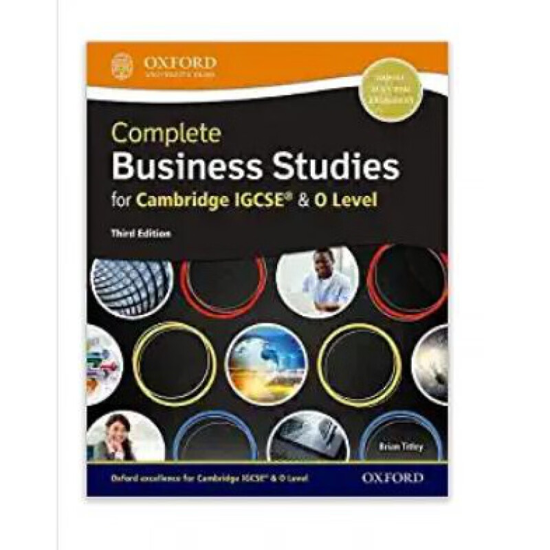 进口英文原版 现货【剑桥教辅原版】Complete Business Studies for Cam