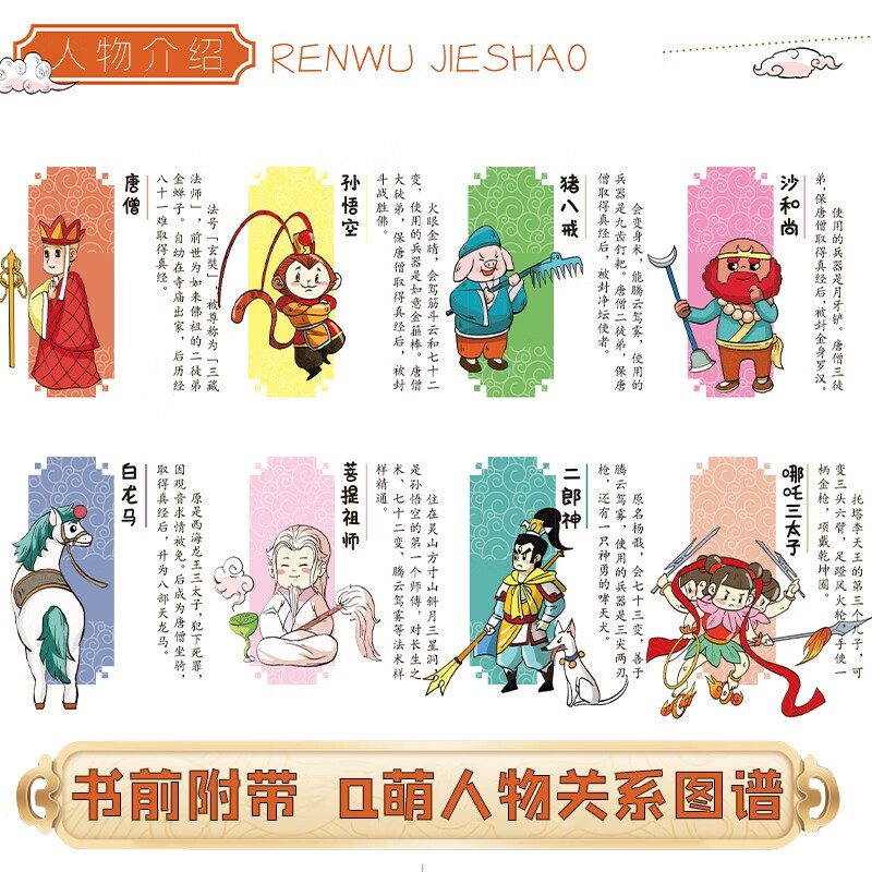 小红帆西游记漫画彩图版 四大名著经典漫画儿童图画书连环画小学生课外阅读书籍详情图