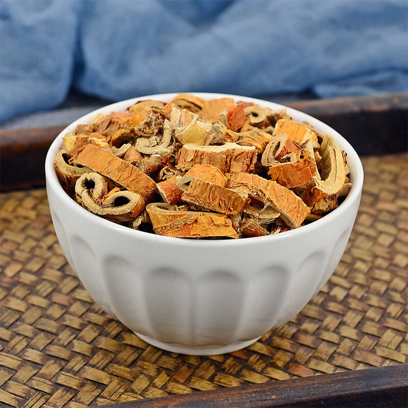 静萱筛选桑白皮500g克中药材桑根皮老树白桑皮双白皮可磨桑白皮粉