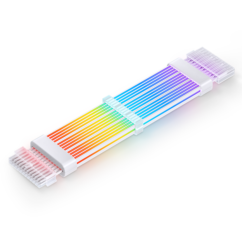 JONSBO 乔思伯 彩虹桥DY-2 24pin 电源霓虹线（电源延长线/5V ARGB 神光同步）