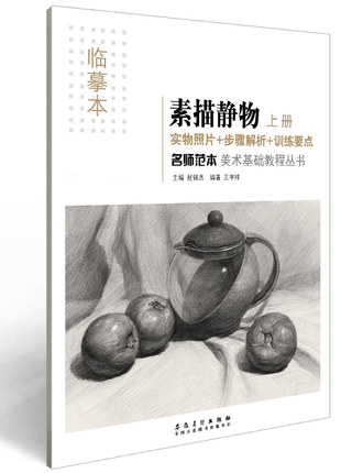 【新华书店 正版图书】美术基础教程丛书 名师范本:素描静物(上册