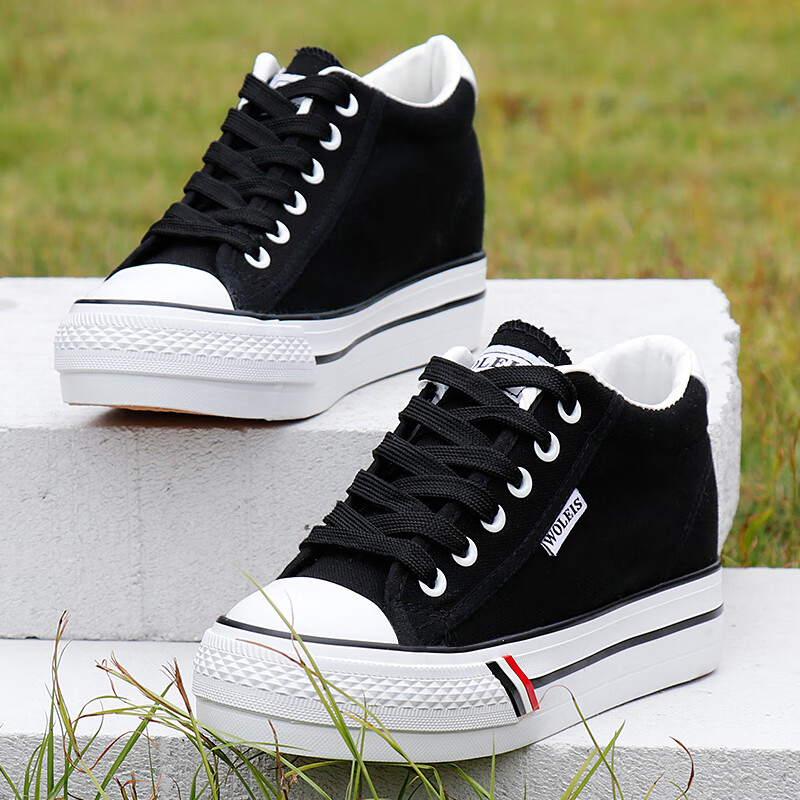 内增高帆布鞋品牌排行榜