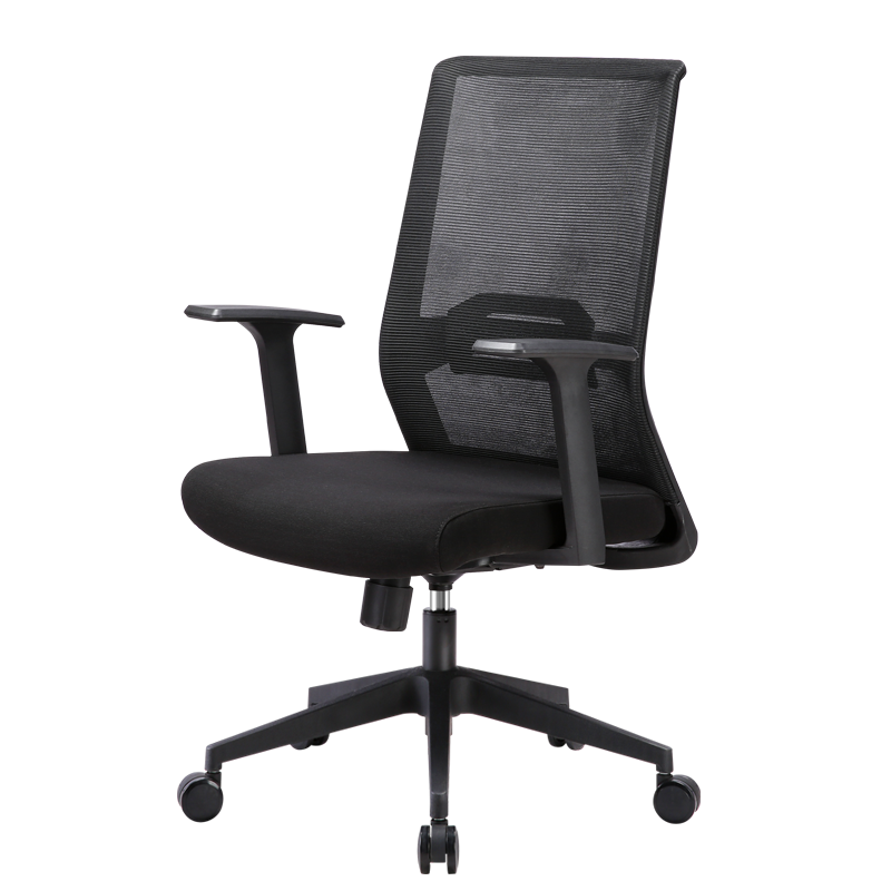 黎明 办公椅办公室电脑椅职员座椅转椅舒适久坐靠垫护腰靠背升降椅子