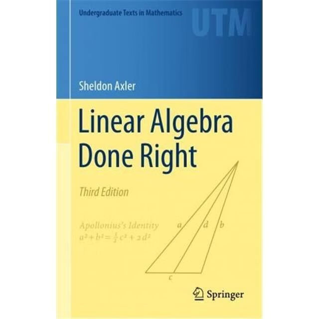 Linear Algebra Done 