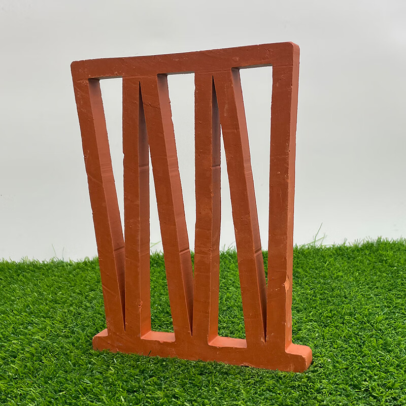 曦凰定制古建红砖花窗陶土镂空红砖窗花砖花窗砖花格砖仿古红砖m字花