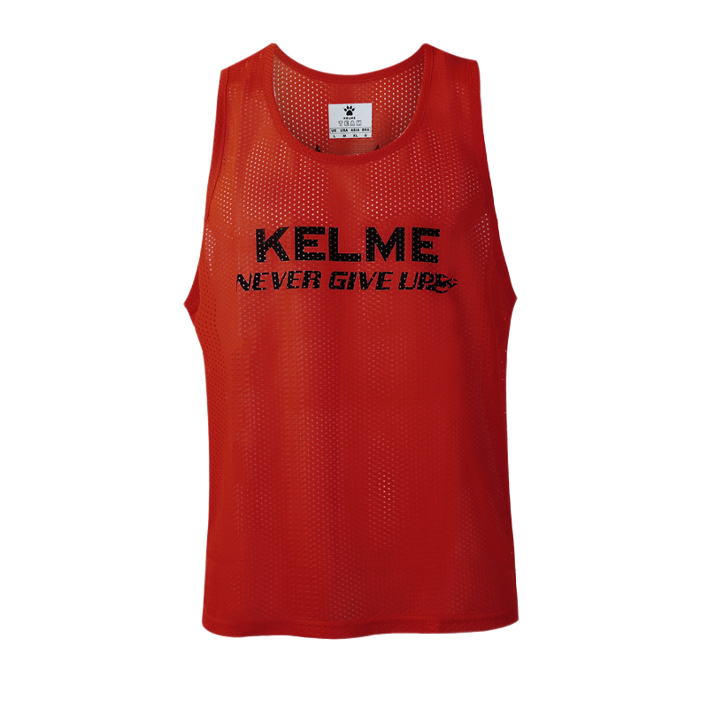 KELME卡爾美足球訓(xùn)練背心分組對(duì)抗服中小學(xué)生成人馬甲分隊(duì)服背心 熒光綠黑 XL（適合身高170-190cm）