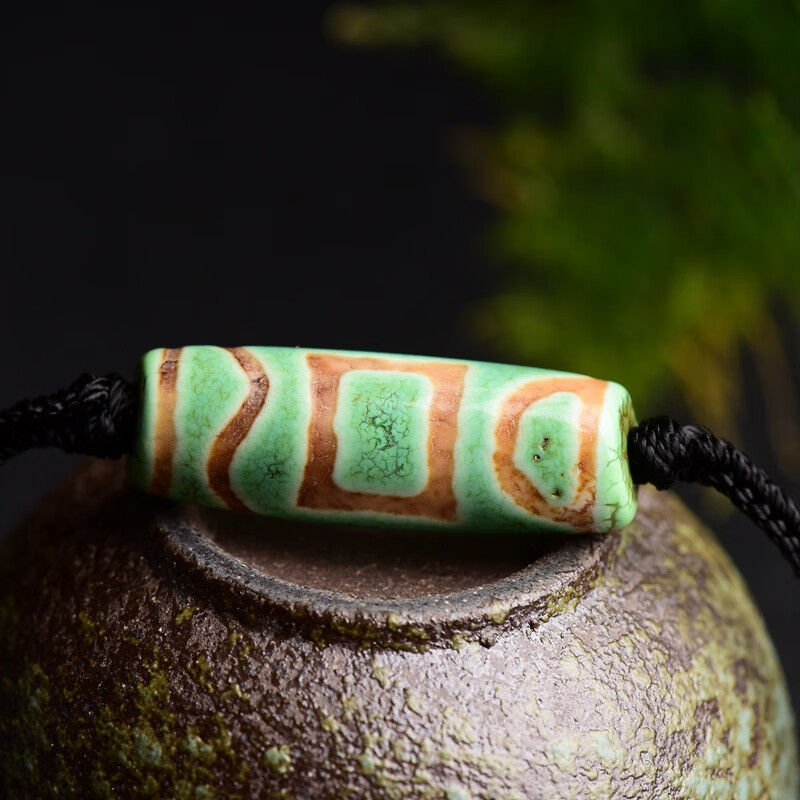 卫城古法青稞供息增怀诛天珠吊坠老年份锁骨链项链男女挂件收藏品