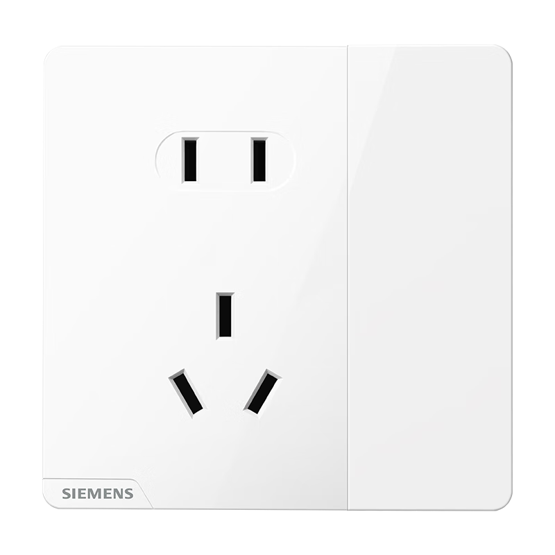 �����ӣ�SIEMENS�� ǽ�ڿ��ز������ ��ϵ�а�ɫ һ��˫�����