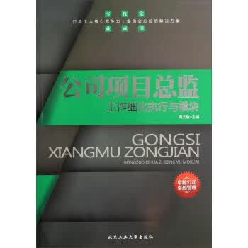公司项目总监工作细化执行与模块