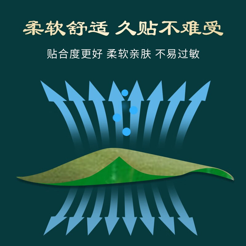 珍年艾艾草贴颈椎膝盖腰椎贴艾灸温灸随身关节肚脐懒人贴 艾草膝盖贴24贴/盒