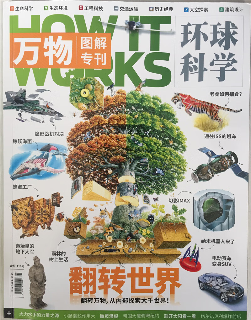 环球科学青少年版 万物 2020年 图解专刊 本期随刊附赠精美大拼图