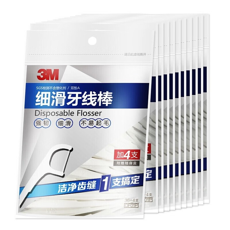 3M牙线棒400支:价格趋势,清洁有保证