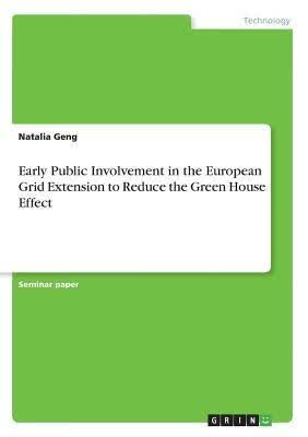 预订Early Public Involvement in the European Grid Ex
