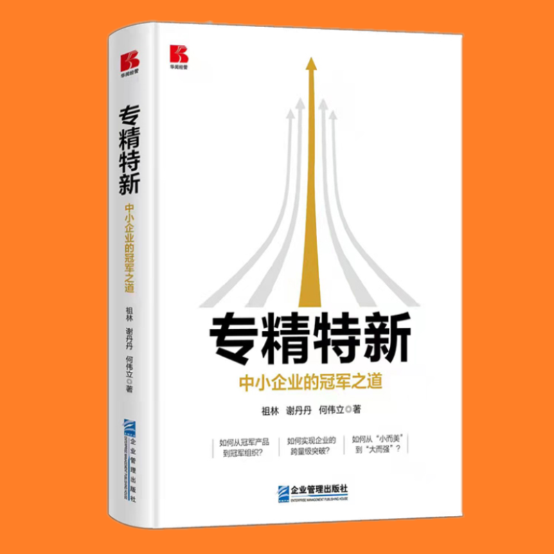 现货 专精特新——中小企业的冠军之道 祖 林 谢丹丹 何伟立 企业管理出版社