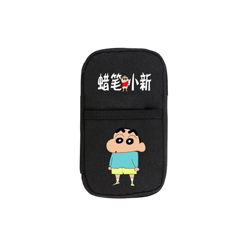 新年礼物  蜡笔小新笔袋文具盒小白野原新之助动漫周边笔盒男女学生