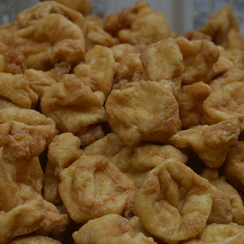 轻即湖南攸县特产油炸豆制品油豆腐泡火锅麻辣烫配菜250g*2包豆腐干