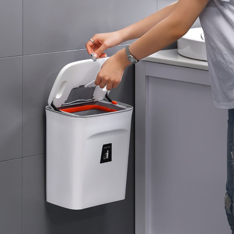 北杉（BEiSHAN）厨房垃圾桶挂式卫生间垃圾桶自动打包壁挂厕所卫生桶防水卫生纸篓 【可一键打包】9L带盖 雅灰色使用感如何?