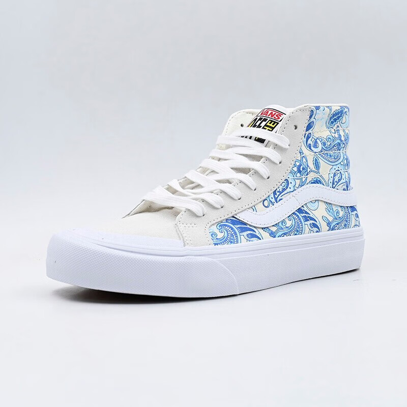 vans范斯男女鞋sk8-hi 138 decon sf时尚复古花卉图高帮休闲板鞋 vn0