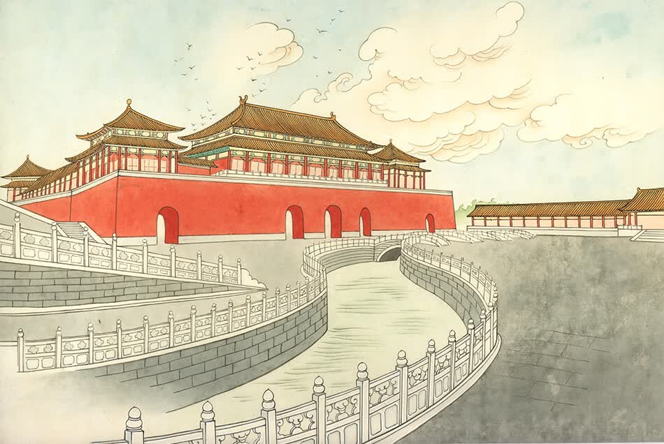 故宫探秘：奇建京都（双语 彩绘）详情图