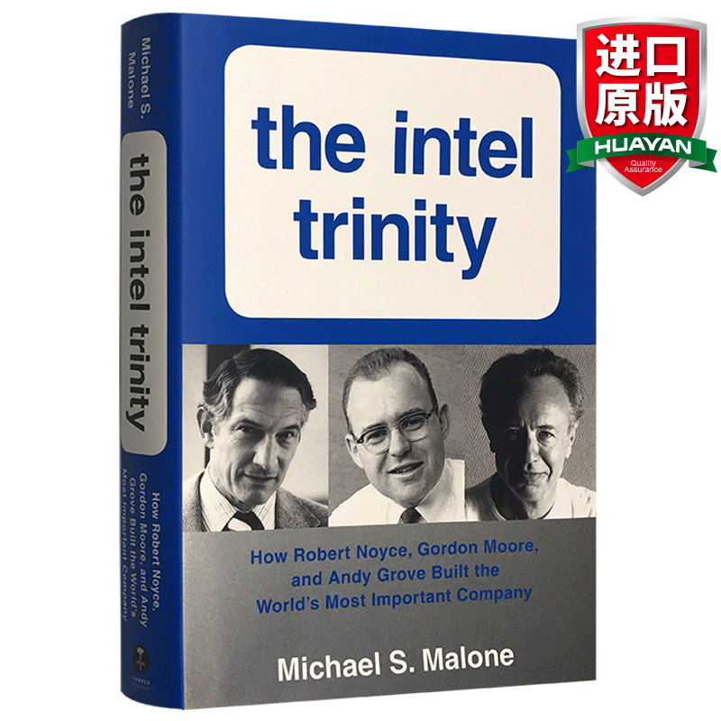 英文原版 三位一体 The Intel Trinity 英特尔传奇 全英文版 精装