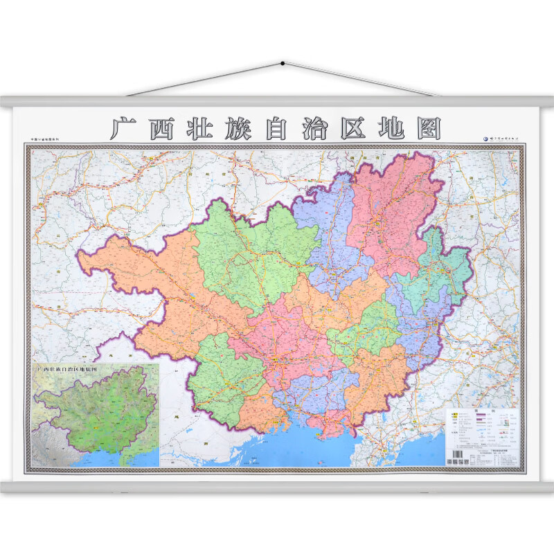 广西地图旅游地图(广西地图旅游全图高清版)