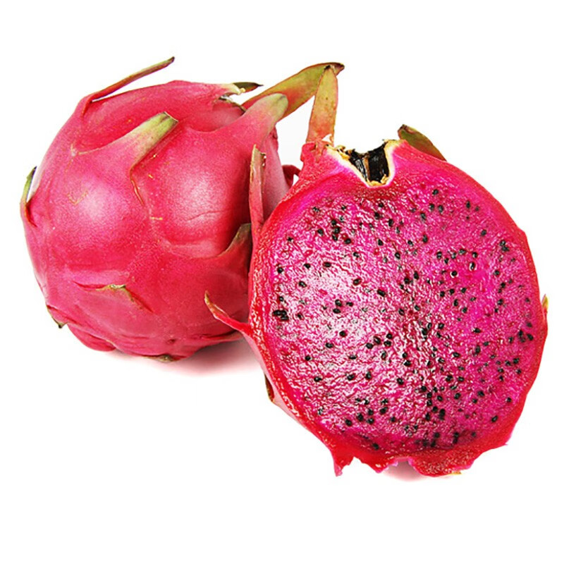 果沿子 新鲜红心火龙果 约3-6个装 新鲜水果 时令水果 4.5-5斤装