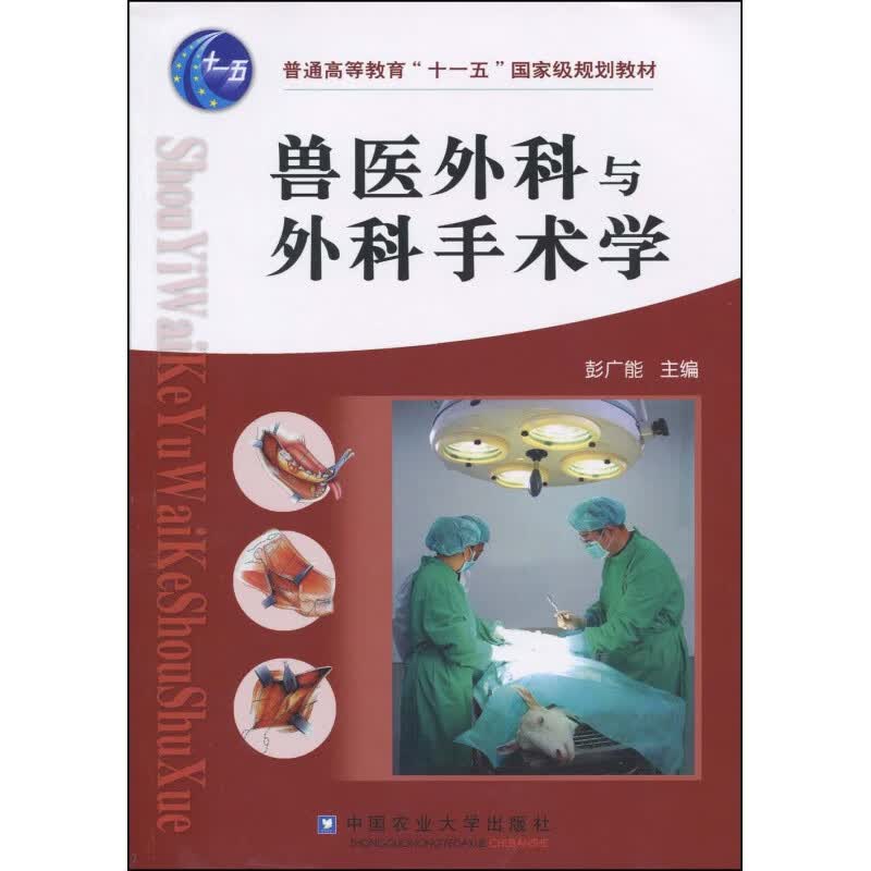 兽医外科与外科手术学 彭广能主编