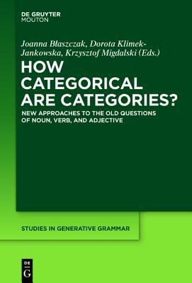 预订 how categorical are categories?: new approaches