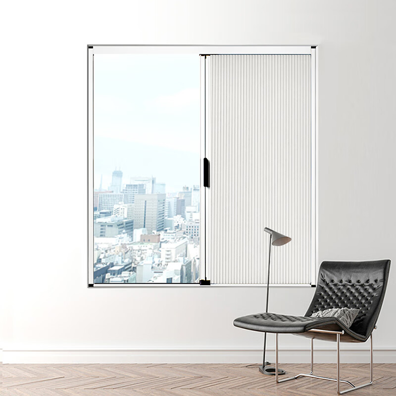 dzq隐形窗帘免打孔卧室遮光日夜蜂巢帘纱窗遮阳推拉折叠蜂窝卫生间